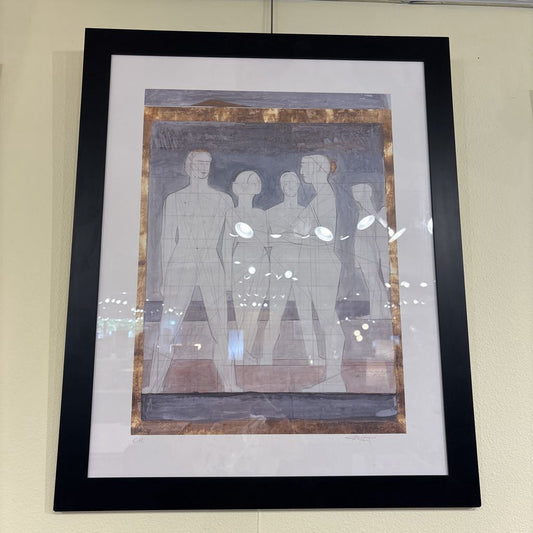 Signed Humanoid Concept Print ART