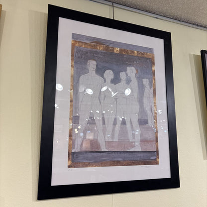 Signed Humanoid Concept Print