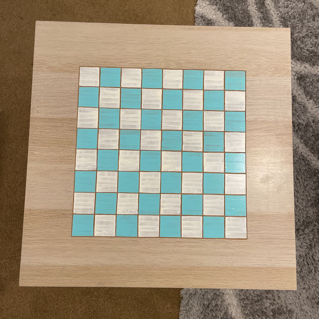 Ikea Modified Square Chess Table