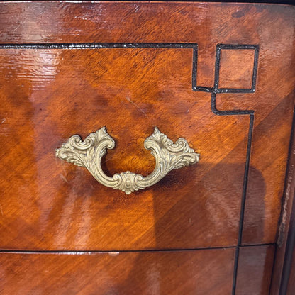 Early 1900's Burl Wood Chest of Drawers
