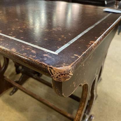 Dark Wood Nesting Tables SET of 3