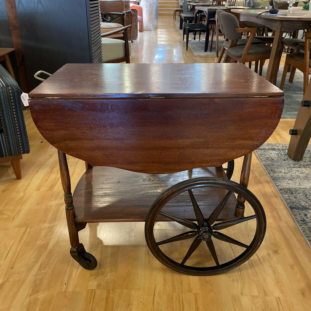 Mahogany Tea/Cocktail Cart