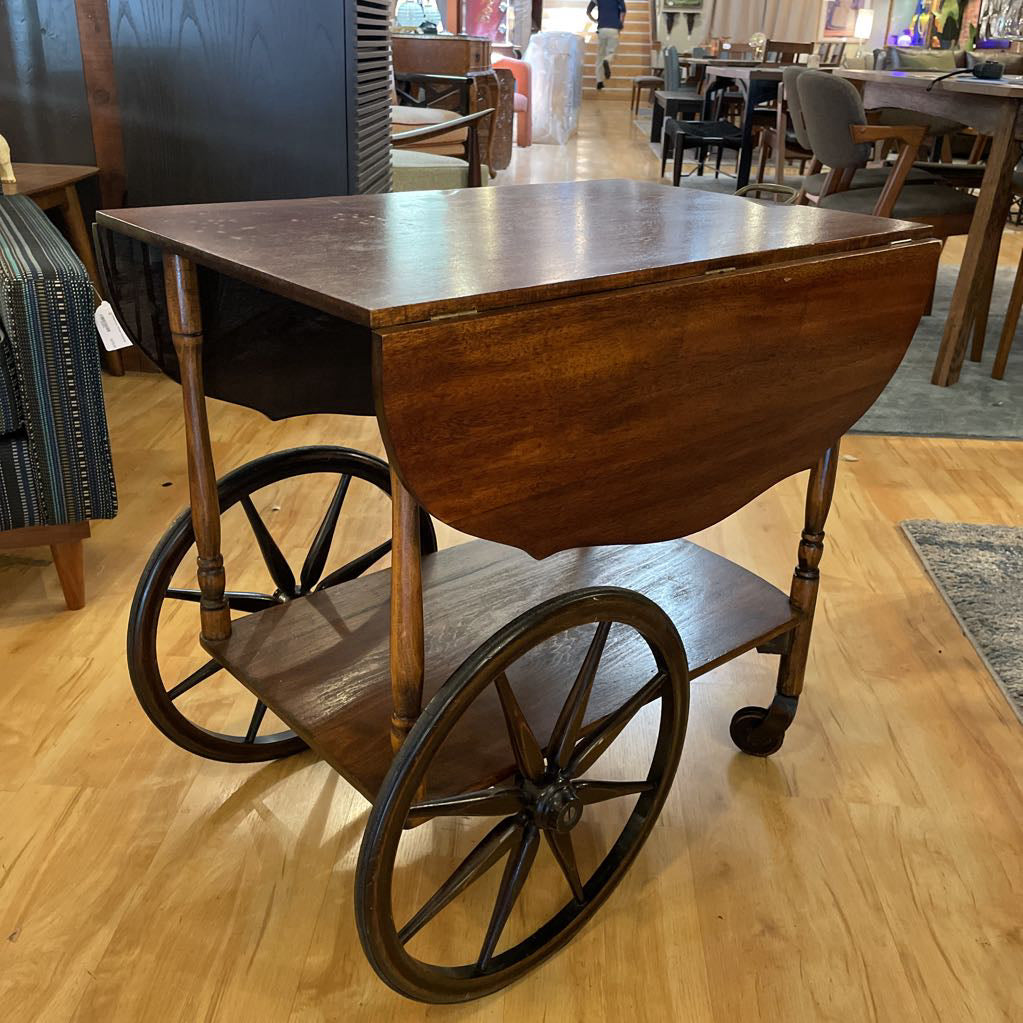 Mahogany Tea/Cocktail Cart