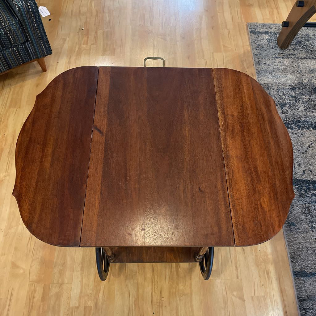Mahogany Tea/Cocktail Cart