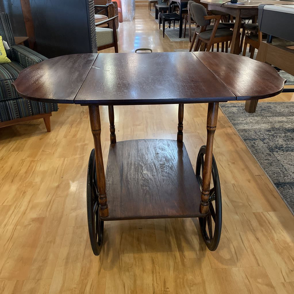 Mahogany Tea/Cocktail Cart