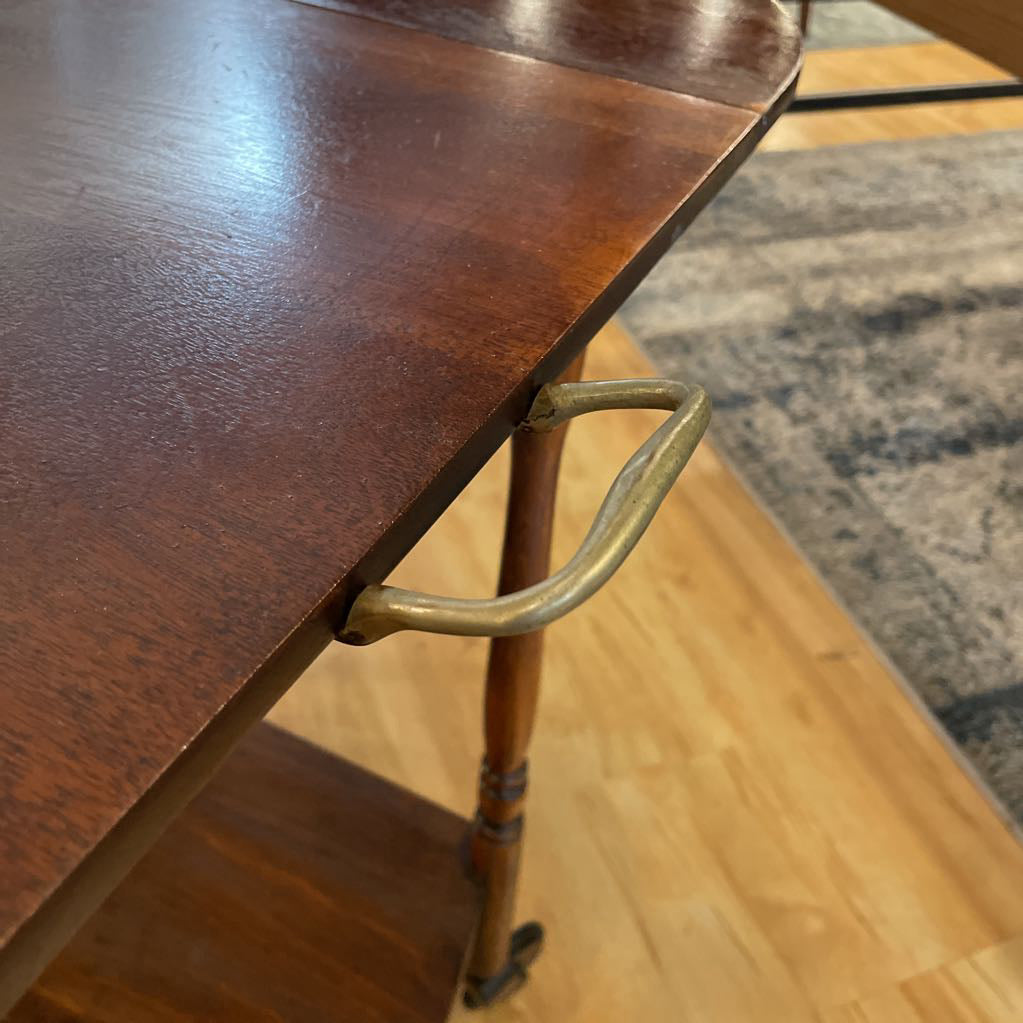 Mahogany Tea/Cocktail Cart