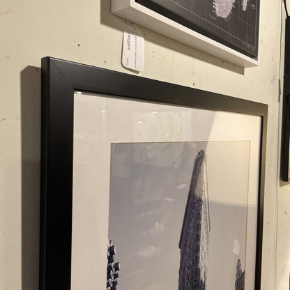 Flatiron Building NYC B&W Framed Photograph