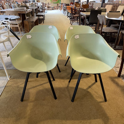 Mint Green Swivel Dining Chair SET of 4