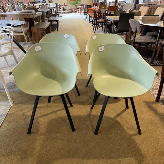 Mint Green Swivel Dining Chair SET of 4