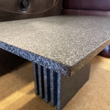 Solid Granite Rectangular Side Table