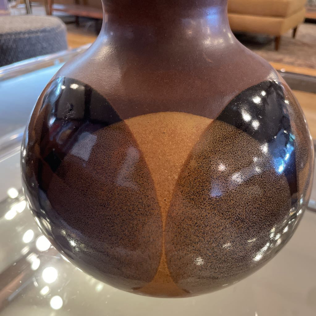Pottery Craft Overlapping Circles Vase SMALLS