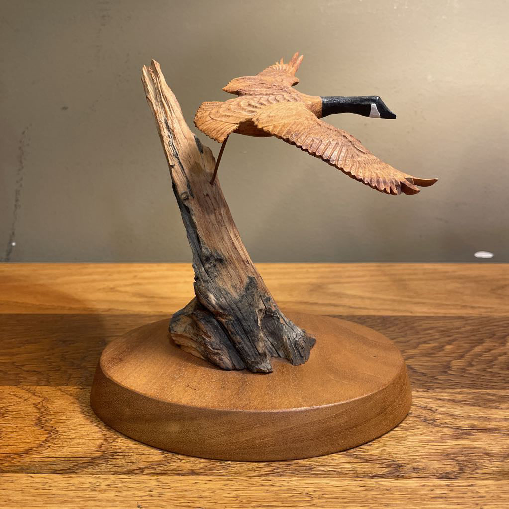 MCM Mallard Wood Sculpture SMALLS