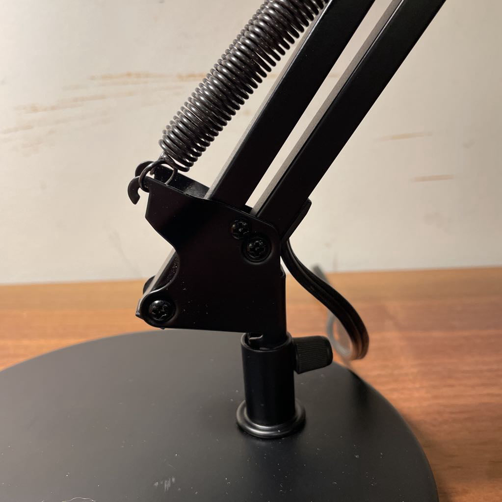 Black Spring Desk Lamp LAMPS