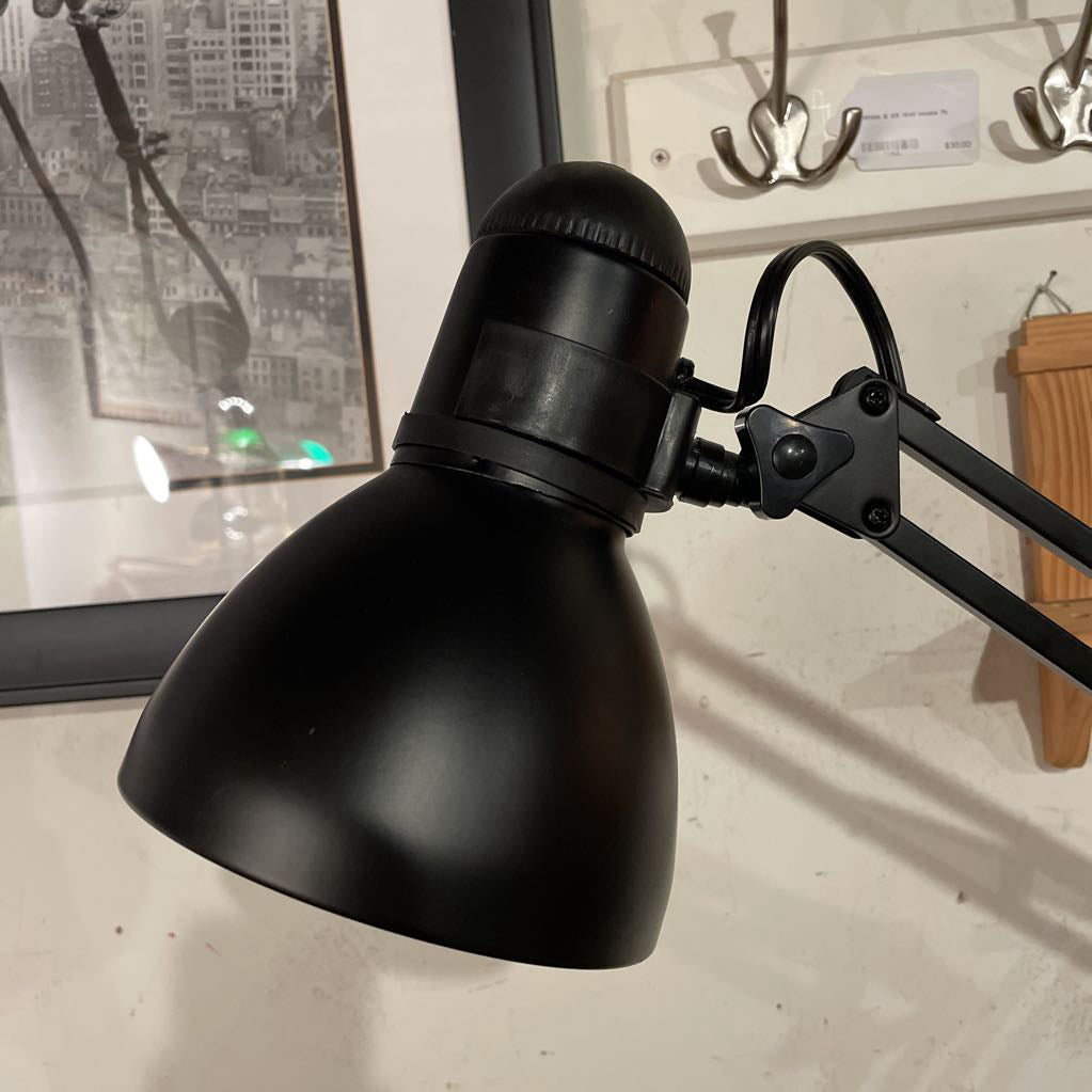 Black Spring Desk Lamp LAMPS