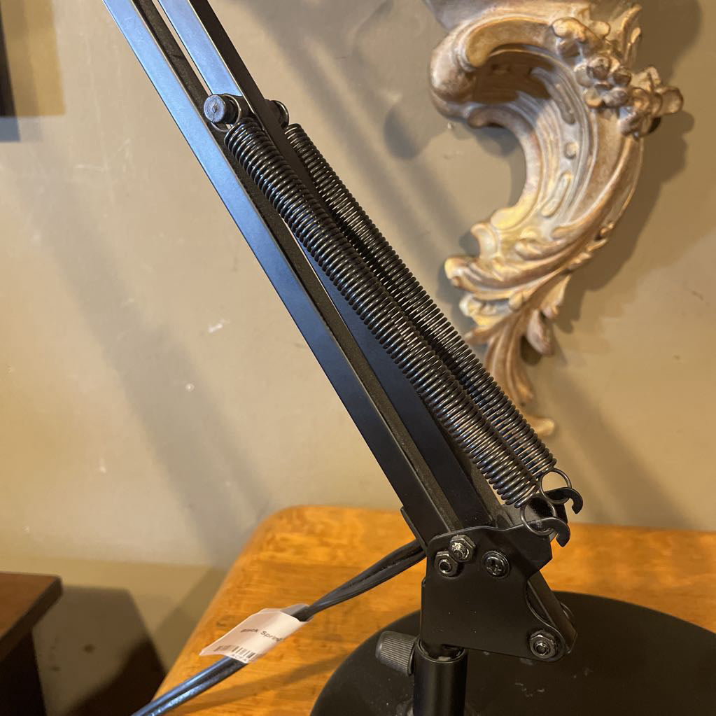 Black Spring Desk Lamp LAMPS