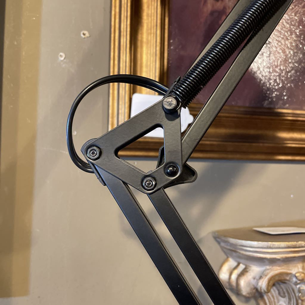 Black Spring Desk Lamp LAMPS