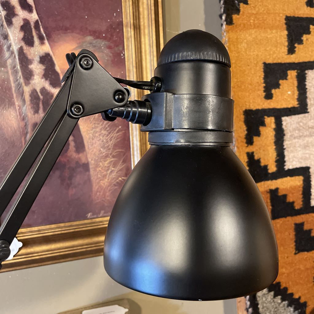 Black Spring Desk Lamp LAMPS