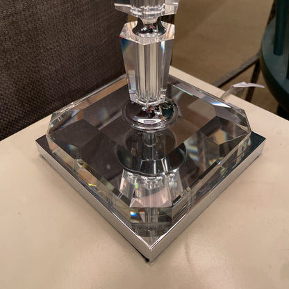 Stacked Hexagon Glass Cubes Lamp
