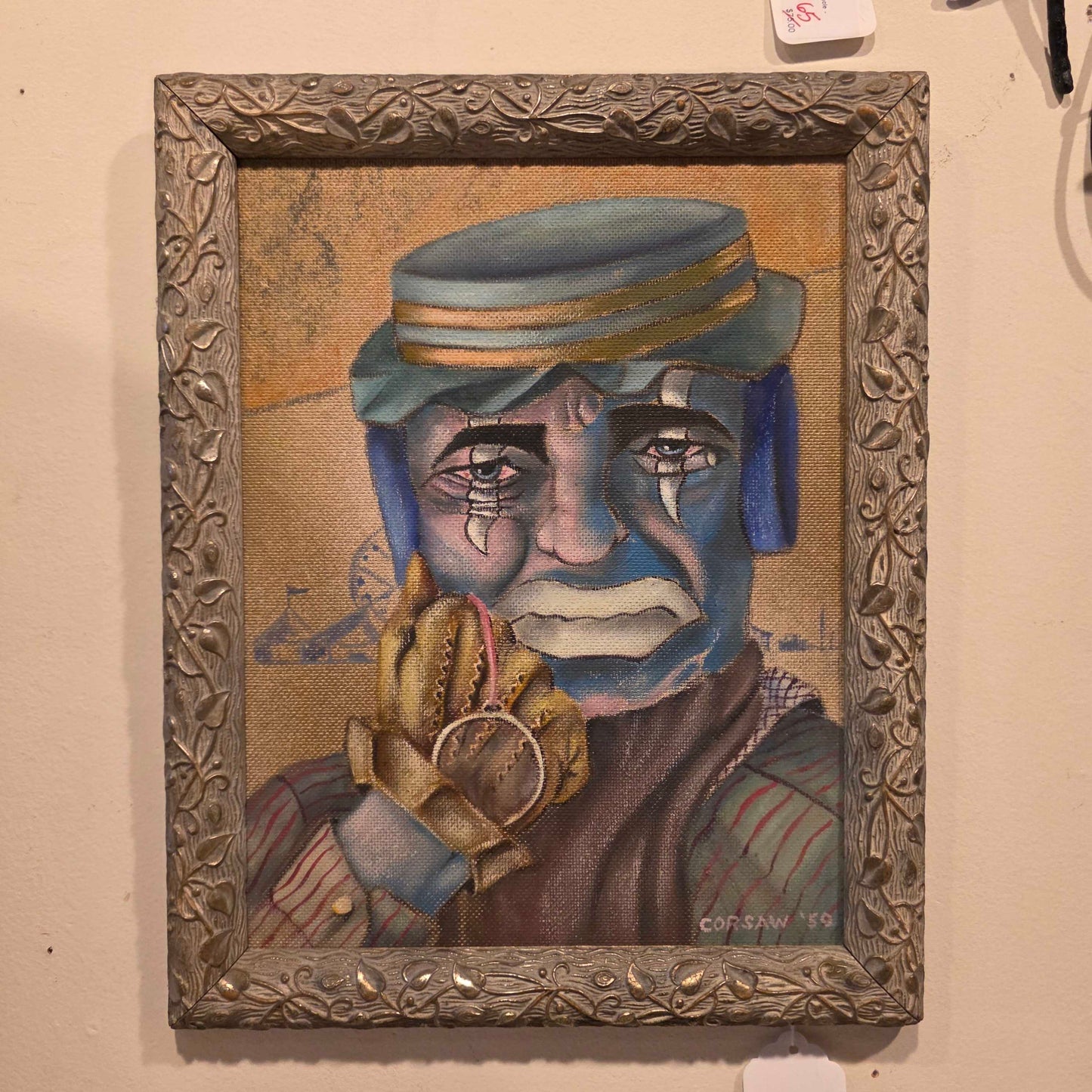 Creepy Clown Holding Monacle - Corsaw