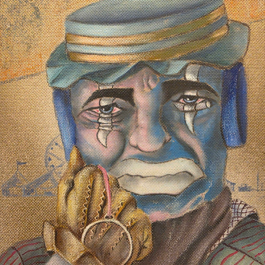 Creepy Clown Holding Monacle - Corsaw