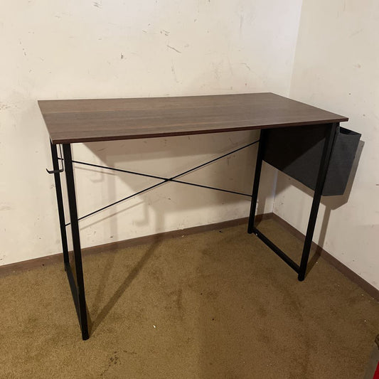 Faux Wood + Metal Desk C DESKS
