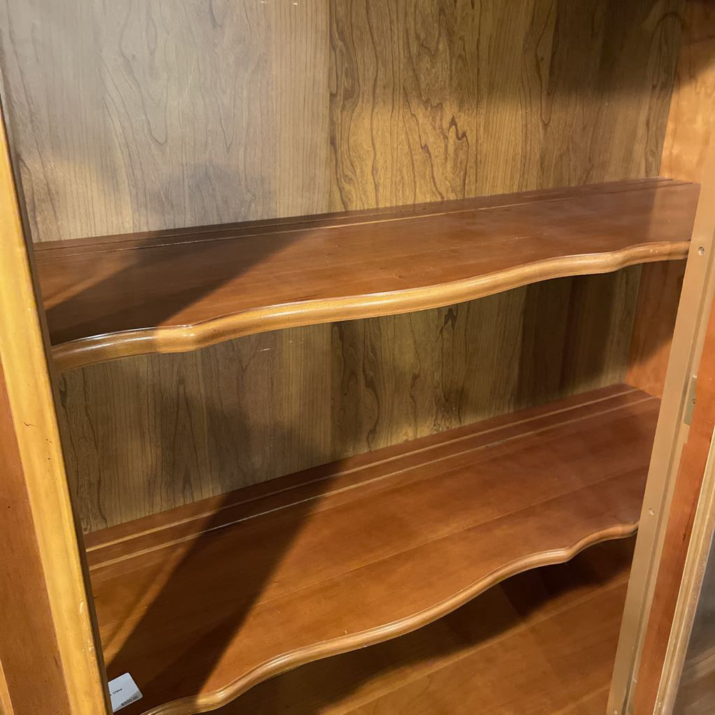 Bassett Maple Vintage China Hutch