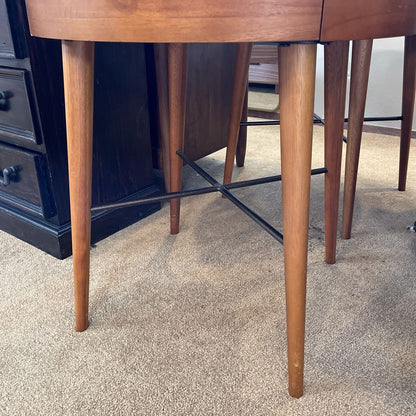 West Elm Marble Top Round 1 Drawer Nightstand