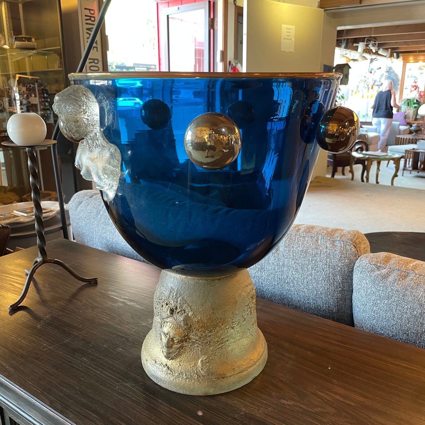 Lg. Jeweltone Centerpiece