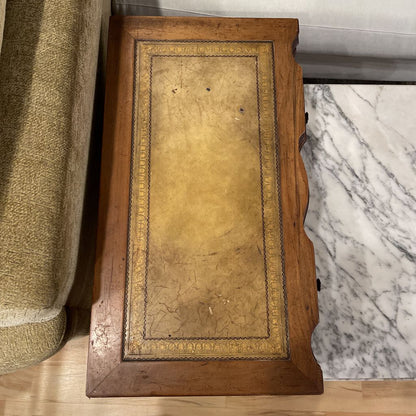 Marble Top Victorian Style Step Up Table