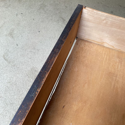 Vintage 4 Drawer Chest with Mirror AS IS