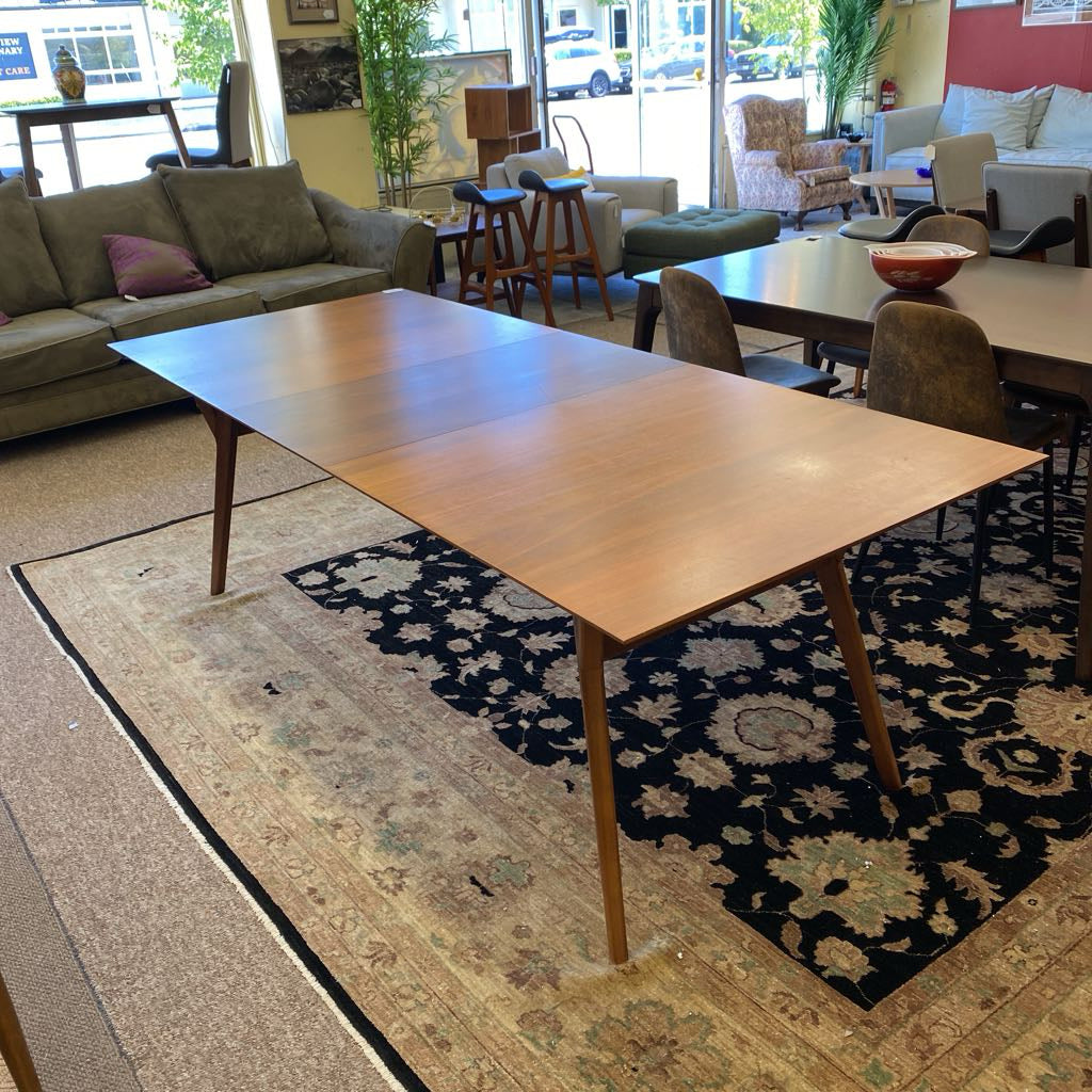 WEST ELM MC Style Extendable Dining Table w/Leaf (AS IS)