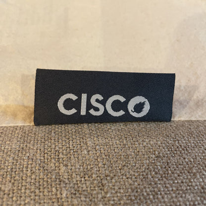Cisco Allister Iris Flax Linen RAF Sectional Sofa