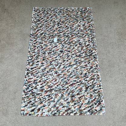 3x5 Multi-Color Wool Knotted Rug