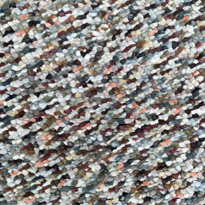 3x5 Multi-Color Wool Knotted Rug