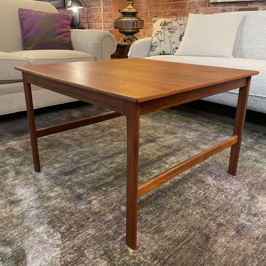 Dux Danish Made Walnut Square Accent Table C SIDE TABLES