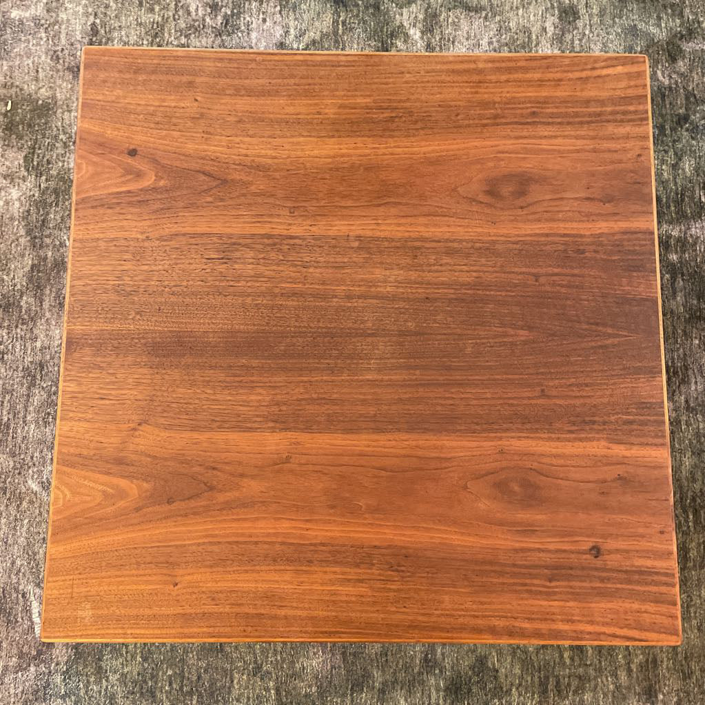 Dux Danish Made Walnut Square Accent Table C SIDE TABLES