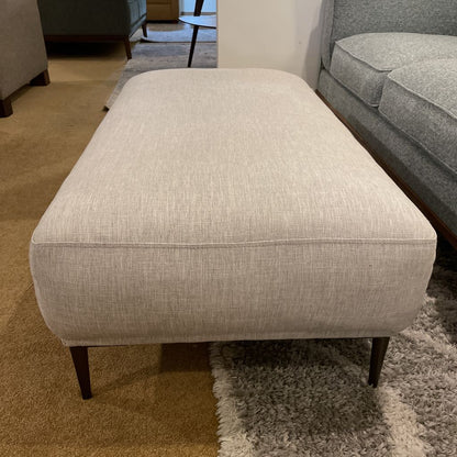 Article Silver Abisko Ottoman w Metal Feet