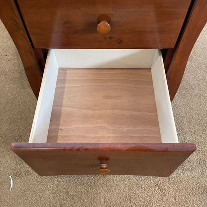 2 Drawer Shaker Style Nightstand