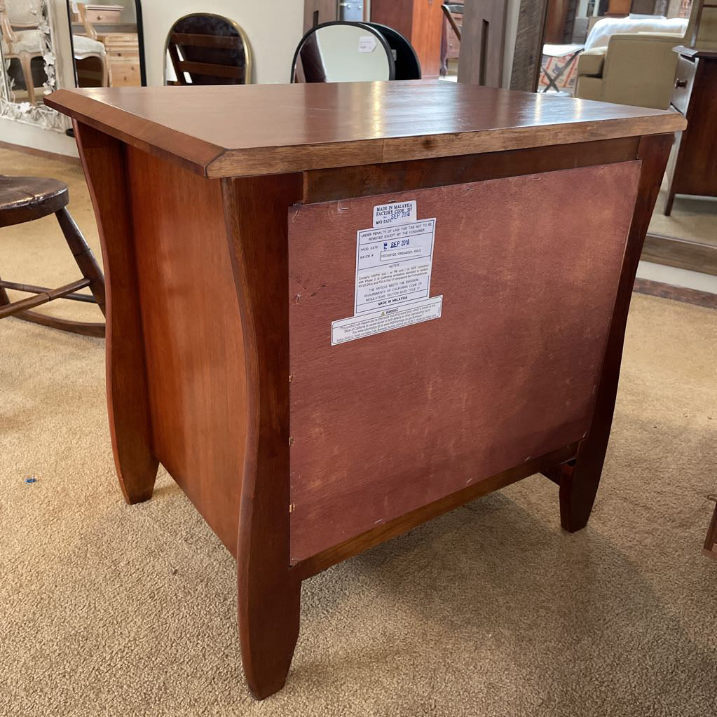 2 Drawer Shaker Style Nightstand