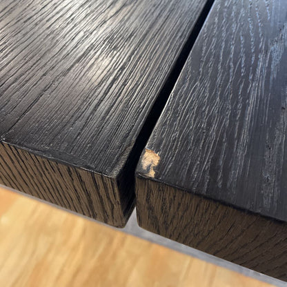 Restoration Hardware French Oak Split Top 9' Dining Table