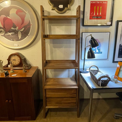 Brushed Pecan Bookcase