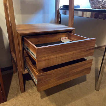 Brushed Pecan Bookcase