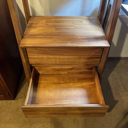 Brushed Pecan Bookcase