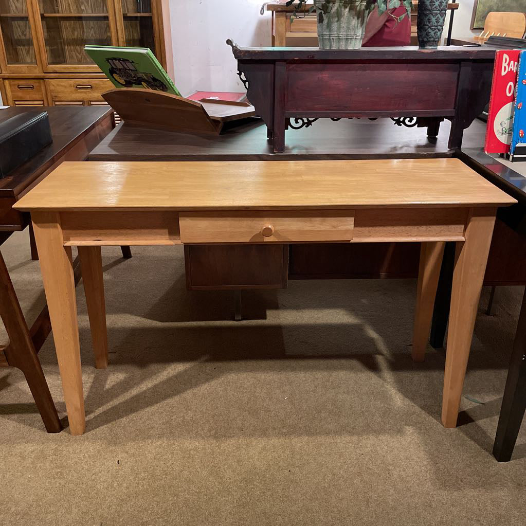 Pine One Drawer Console Table