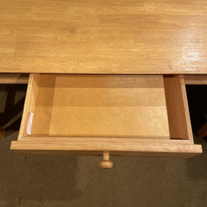 Pine One Drawer Console Table