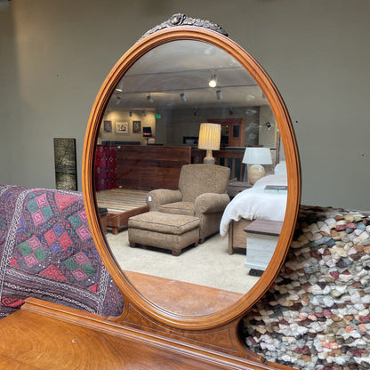 MC Mirrored Vanity with Ring Pulls