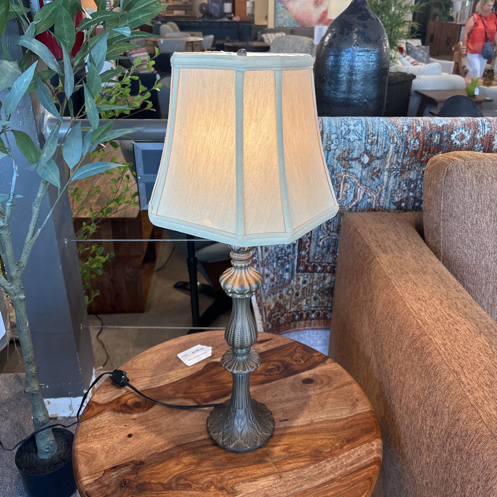 Vintage Brass Base Lamp