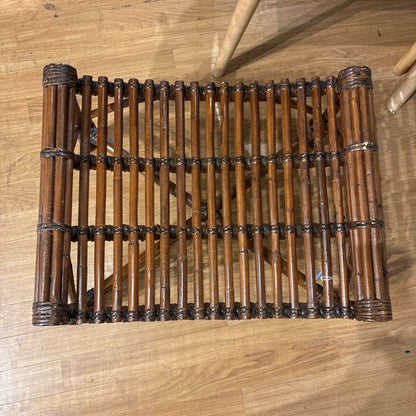 Cane Ottoman
