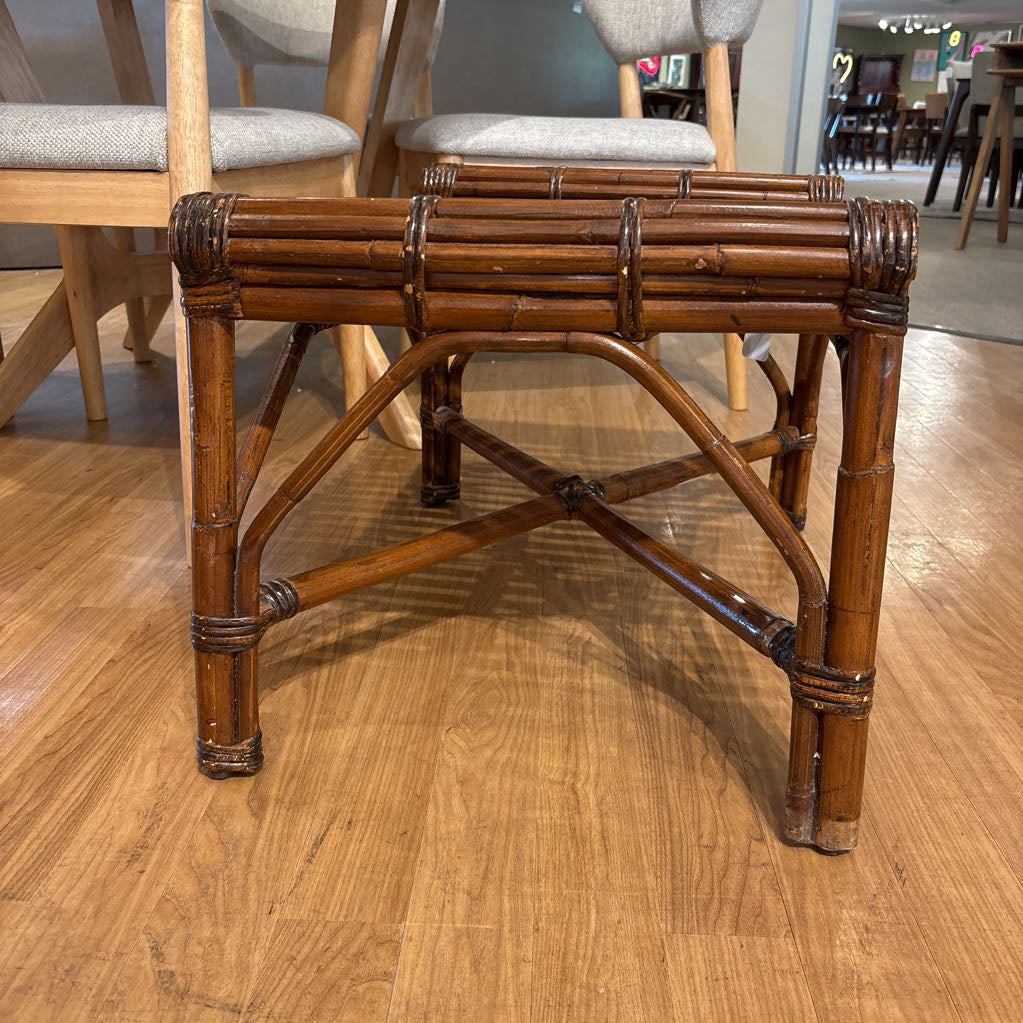 Cane Ottoman
