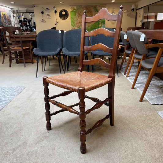 French Country Woven Seat Dining Chairs SET of 8